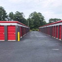 Drive up outdoor self storage units with roll up doors in Charleston, SC on Clements Ferry Rd